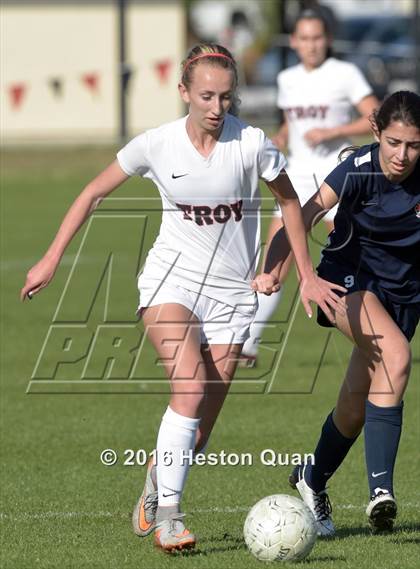 Thumbnail 1 in Beckman @ Troy (CIF-SS D2 Playoffs) photogallery.