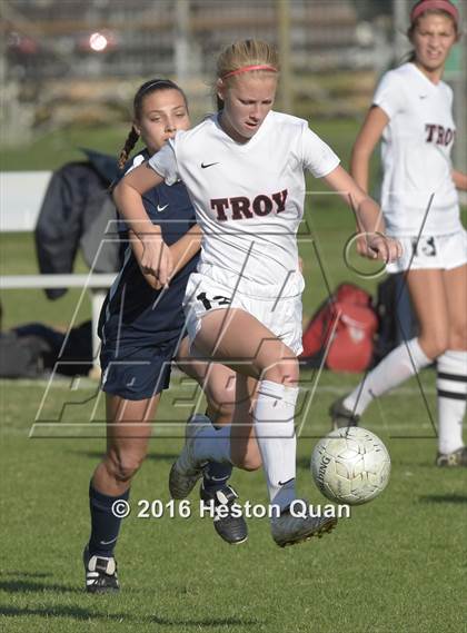 Thumbnail 3 in Beckman @ Troy (CIF-SS D2 Playoffs) photogallery.