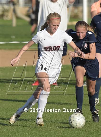 Thumbnail 2 in Beckman @ Troy (CIF-SS D2 Playoffs) photogallery.