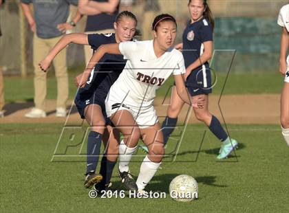 Thumbnail 3 in Beckman @ Troy (CIF-SS D2 Playoffs) photogallery.