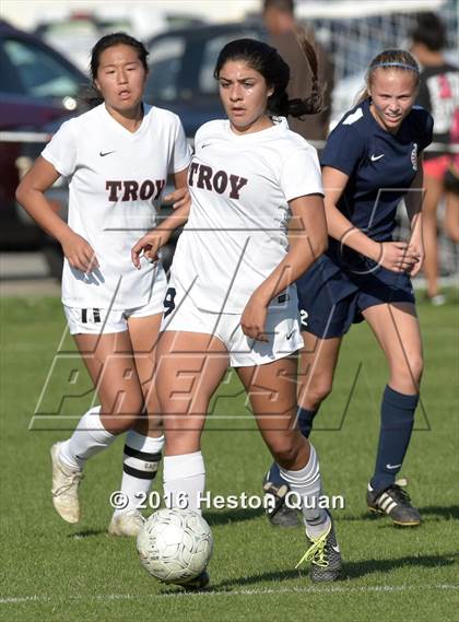 Thumbnail 2 in Beckman @ Troy (CIF-SS D2 Playoffs) photogallery.