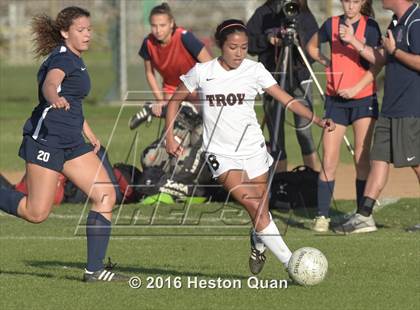 Thumbnail 1 in Beckman @ Troy (CIF-SS D2 Playoffs) photogallery.