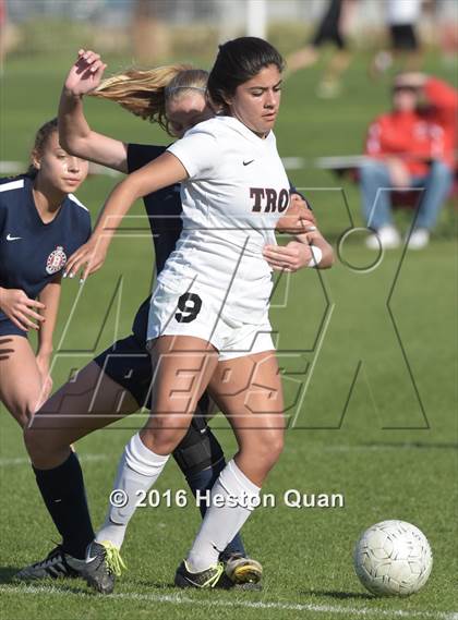 Thumbnail 1 in Beckman @ Troy (CIF-SS D2 Playoffs) photogallery.