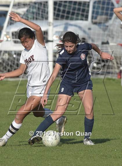 Thumbnail 2 in Beckman @ Troy (CIF-SS D2 Playoffs) photogallery.