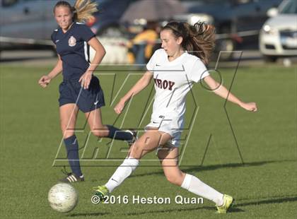 Thumbnail 3 in Beckman @ Troy (CIF-SS D2 Playoffs) photogallery.