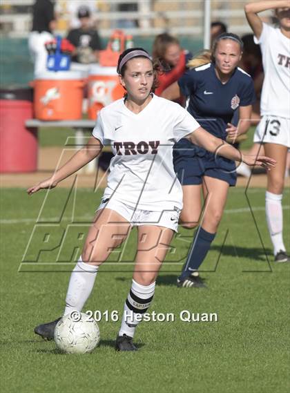 Thumbnail 3 in Beckman @ Troy (CIF-SS D2 Playoffs) photogallery.