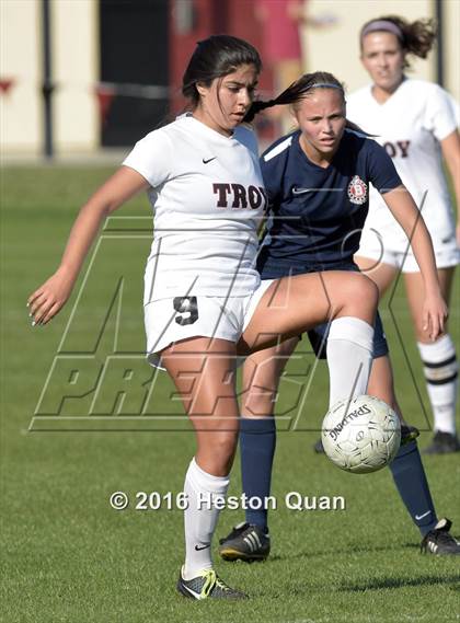 Thumbnail 2 in Beckman @ Troy (CIF-SS D2 Playoffs) photogallery.