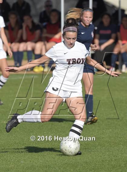 Thumbnail 3 in Beckman @ Troy (CIF-SS D2 Playoffs) photogallery.