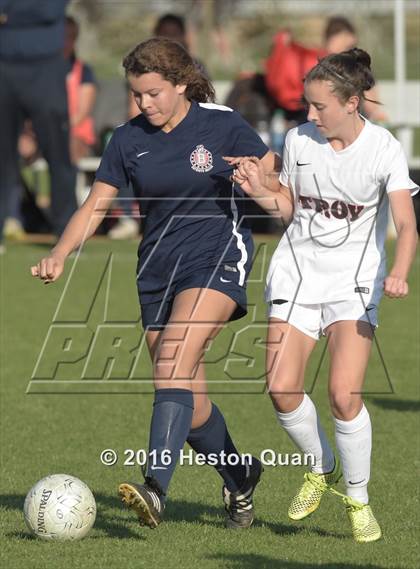 Thumbnail 3 in Beckman @ Troy (CIF-SS D2 Playoffs) photogallery.