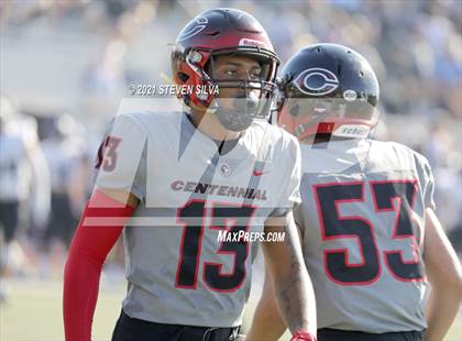 Thumbnail 2 in Centennial vs. Sierra Canyon (Honor Bowl) photogallery.