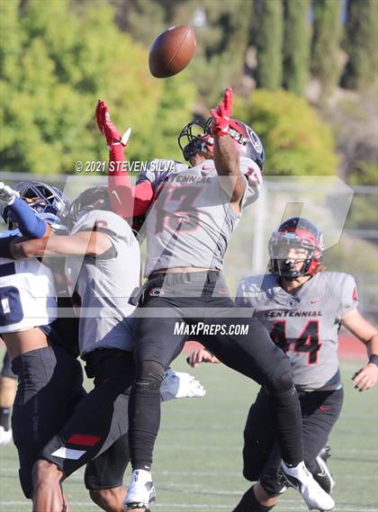 Thumbnail 1 in Centennial vs. Sierra Canyon (Honor Bowl) photogallery.