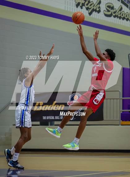 Thumbnail 2 in Eastern Hills vs. Hitchcock (Championship Tournament Ft. Worth) photogallery.