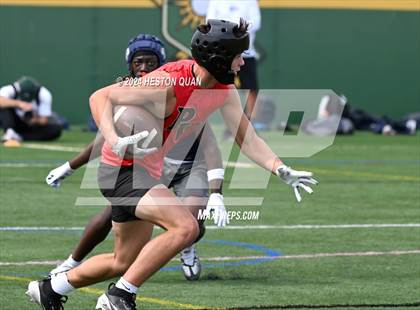 Thumbnail 1 in St. John Bosco vs. Palos Verdes (Battle At The Beach) photogallery.