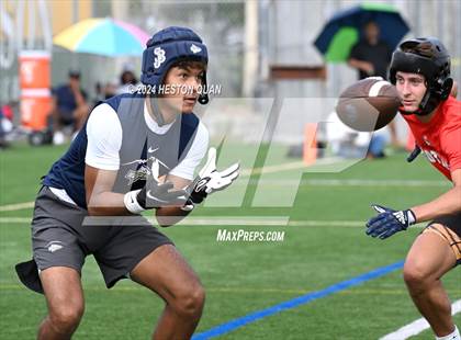 Thumbnail 2 in St. John Bosco vs. Palos Verdes (Battle At The Beach) photogallery.