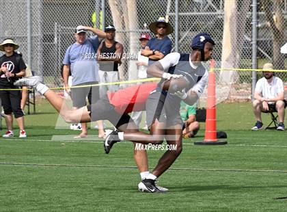Thumbnail 3 in St. John Bosco vs. Palos Verdes (Battle At The Beach) photogallery.