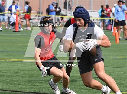 Thumbnail 3 in St. John Bosco vs. Palos Verdes (Battle At The Beach) photogallery.
