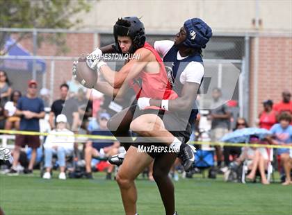 Thumbnail 3 in St. John Bosco vs. Palos Verdes (Battle At The Beach) photogallery.