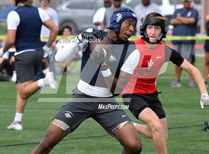 Thumbnail 3 in St. John Bosco vs. Palos Verdes (Battle At The Beach) photogallery.