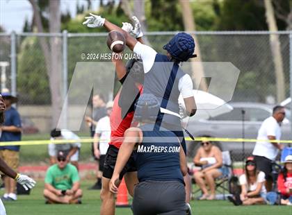 Thumbnail 1 in St. John Bosco vs. Palos Verdes (Battle At The Beach) photogallery.