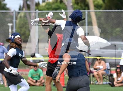 Thumbnail 2 in St. John Bosco vs. Palos Verdes (Battle At The Beach) photogallery.