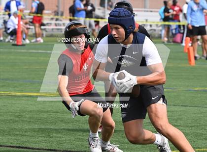 Thumbnail 1 in St. John Bosco vs. Palos Verdes (Battle At The Beach) photogallery.