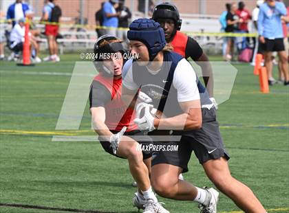 Thumbnail 2 in St. John Bosco vs. Palos Verdes (Battle At The Beach) photogallery.