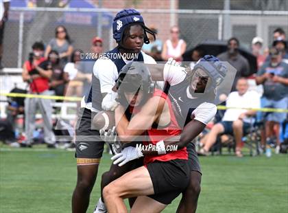 Thumbnail 3 in St. John Bosco vs. Palos Verdes (Battle At The Beach) photogallery.