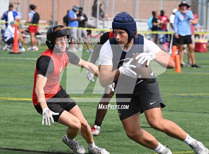 Thumbnail 2 in St. John Bosco vs. Palos Verdes (Battle At The Beach) photogallery.