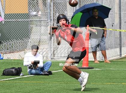 Thumbnail 1 in St. John Bosco vs. Palos Verdes (Battle At The Beach) photogallery.