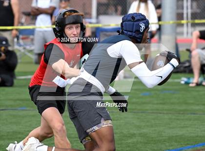 Thumbnail 3 in St. John Bosco vs. Palos Verdes (Battle At The Beach) photogallery.