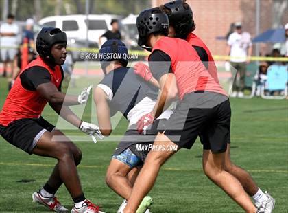 Thumbnail 1 in St. John Bosco vs. Palos Verdes (Battle At The Beach) photogallery.