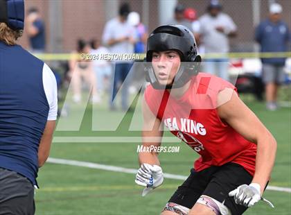 Thumbnail 2 in St. John Bosco vs. Palos Verdes (Battle At The Beach) photogallery.