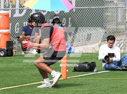 Thumbnail 3 in St. John Bosco vs. Palos Verdes (Battle At The Beach) photogallery.