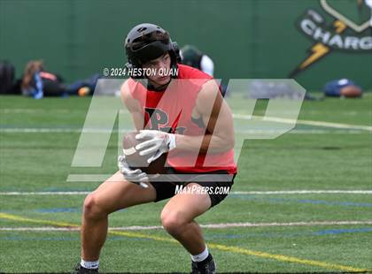 Thumbnail 1 in St. John Bosco vs. Palos Verdes (Battle At The Beach) photogallery.