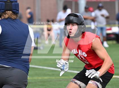 Thumbnail 3 in St. John Bosco vs. Palos Verdes (Battle At The Beach) photogallery.