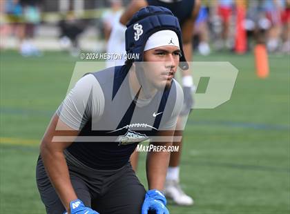 Thumbnail 3 in St. John Bosco vs. Palos Verdes (Battle At The Beach) photogallery.
