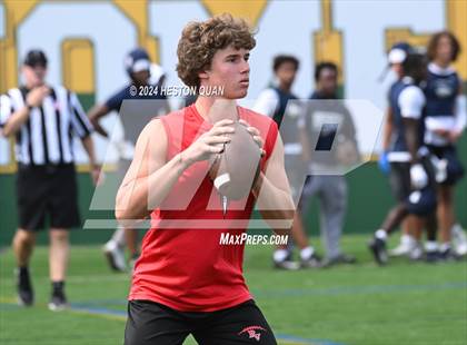 Thumbnail 2 in St. John Bosco vs. Palos Verdes (Battle At The Beach) photogallery.