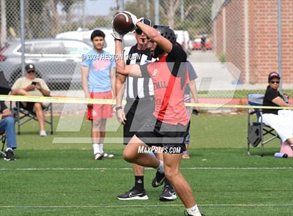 Thumbnail 3 in St. John Bosco vs. Palos Verdes (Battle At The Beach) photogallery.