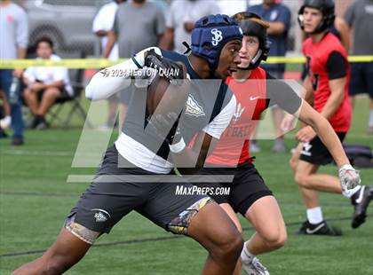 Thumbnail 1 in St. John Bosco vs. Palos Verdes (Battle At The Beach) photogallery.