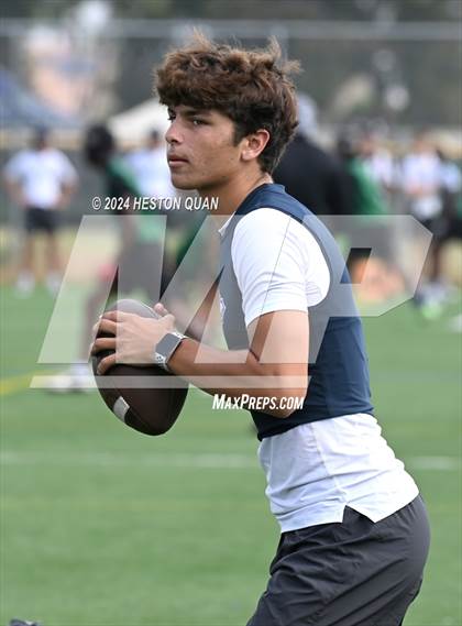 Thumbnail 3 in St. John Bosco vs. Palos Verdes (Battle At The Beach) photogallery.