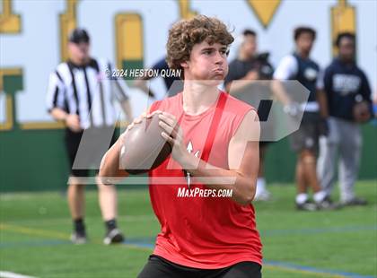 Thumbnail 3 in St. John Bosco vs. Palos Verdes (Battle At The Beach) photogallery.