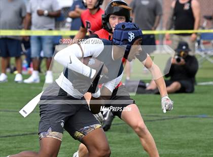 Thumbnail 2 in St. John Bosco vs. Palos Verdes (Battle At The Beach) photogallery.