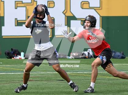 Thumbnail 3 in St. John Bosco vs. Palos Verdes (Battle At The Beach) photogallery.
