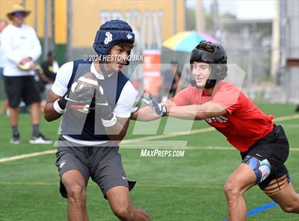 Thumbnail 1 in St. John Bosco vs. Palos Verdes (Battle At The Beach) photogallery.