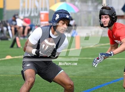 Thumbnail 2 in St. John Bosco vs. Palos Verdes (Battle At The Beach) photogallery.
