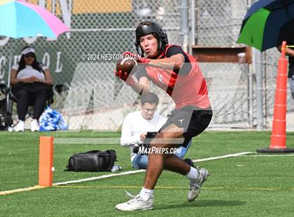 Thumbnail 2 in St. John Bosco vs. Palos Verdes (Battle At The Beach) photogallery.