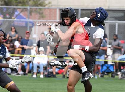 Thumbnail 1 in St. John Bosco vs. Palos Verdes (Battle At The Beach) photogallery.