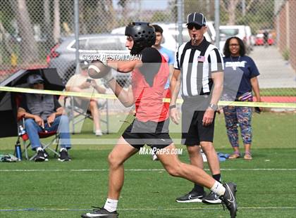 Thumbnail 2 in St. John Bosco vs. Palos Verdes (Battle At The Beach) photogallery.