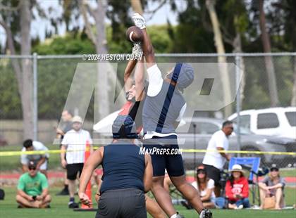 Thumbnail 2 in St. John Bosco vs. Palos Verdes (Battle At The Beach) photogallery.