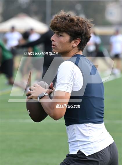 Thumbnail 2 in St. John Bosco vs. Palos Verdes (Battle At The Beach) photogallery.